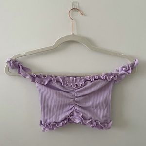 Tigermist lilac top
